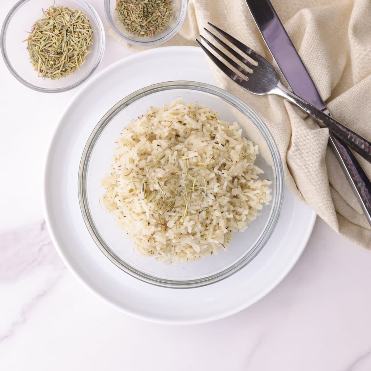 Rosemary Rice Rosemary Basmati Rice - Alaskan Skillet